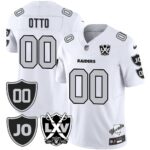 Custom Gender/Name Raiders Vapor Limited Jersey – All Stitched – Honor Jim Otto
