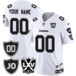 Custom Gender/Name Raiders Vapor Limited Jersey – All Stitched – Honor Jim Otto