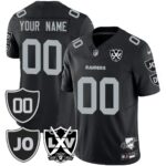 Custom Gender/Name Raiders Vapor Limited Jersey – All Stitched – Honor Jim Otto