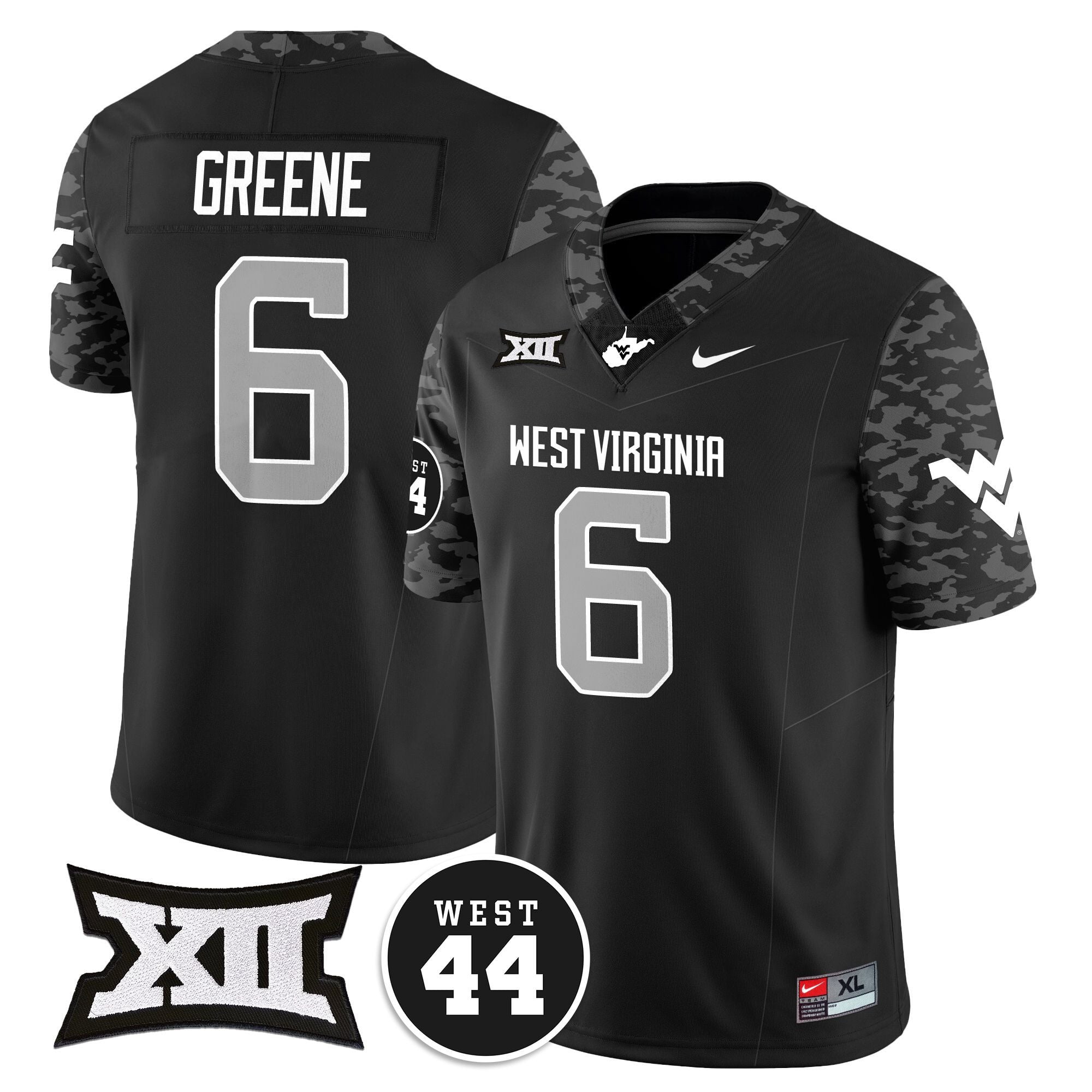 Men’s West Virginia Mountaineers 2024 Vapor Limited Jersey – All Stitched – Honor Jerry West