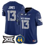 Men’s West Virginia Mountaineers 2024 Vapor Limited Jersey – All Stitched – Honor Jerry West