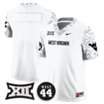 Men’s West Virginia Mountaineers 2024 Vapor Limited Jersey – All Stitched – Honor Jerry West
