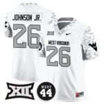 Men’s West Virginia Mountaineers 2024 Vapor Limited Jersey – All Stitched – Honor Jerry West