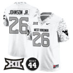 Men’s West Virginia Mountaineers 2024 Vapor Limited Jersey – All Stitched – Honor Jerry West