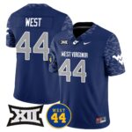 Men’s West Virginia Mountaineers 2024 Vapor Limited Jersey – All Stitched – Honor Jerry West