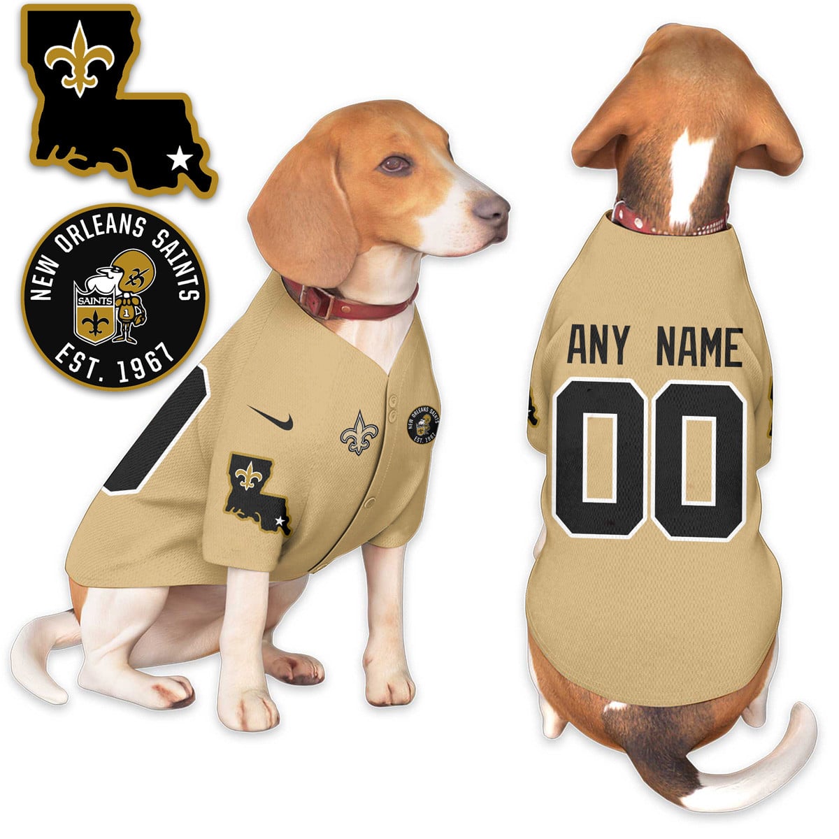 Saints Pet Coat – Gift For Pet Lover
