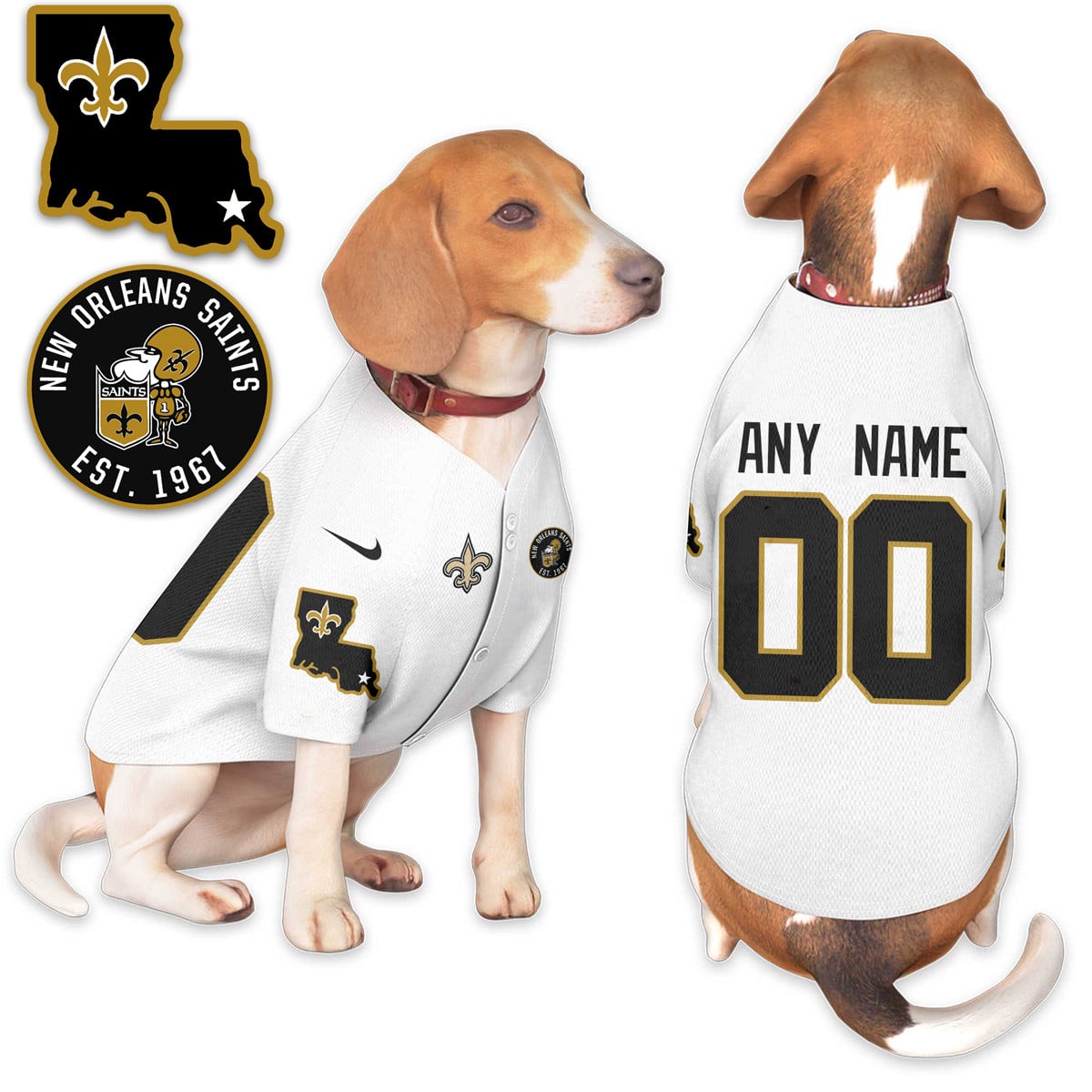 Saints Pet Coat – Gift For Pet Lover