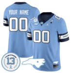Custom Name/Gender North Carolina Tar Heels Football 2024 Vapor Jersey – All Stitched