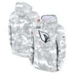 Arizona Cardinals 2024 Salute to Service Pullover Hoodie – Arctic Camo
