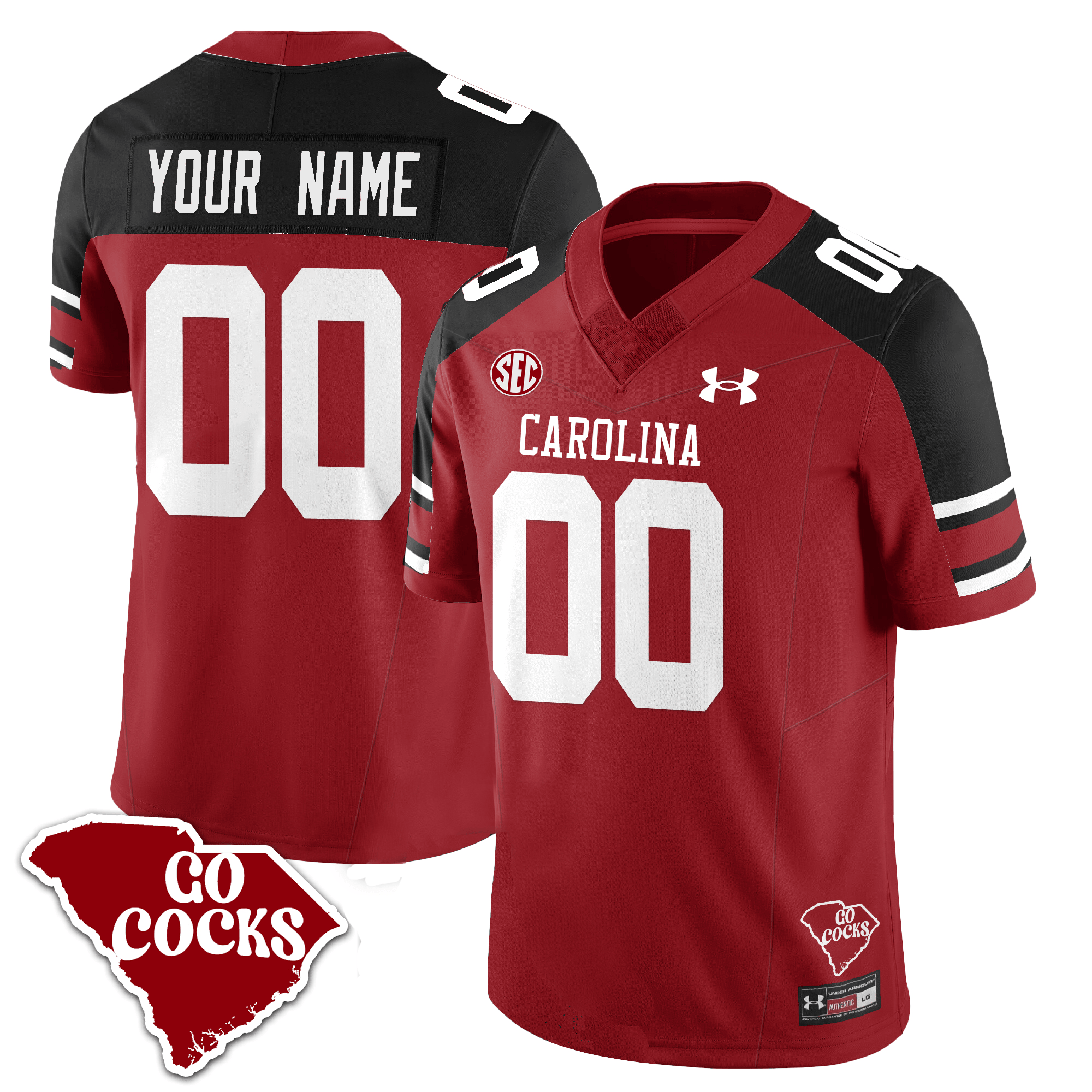 Custom Gender/Name Gamecocks 2024 Vapor Limited Jersey – All Stitched