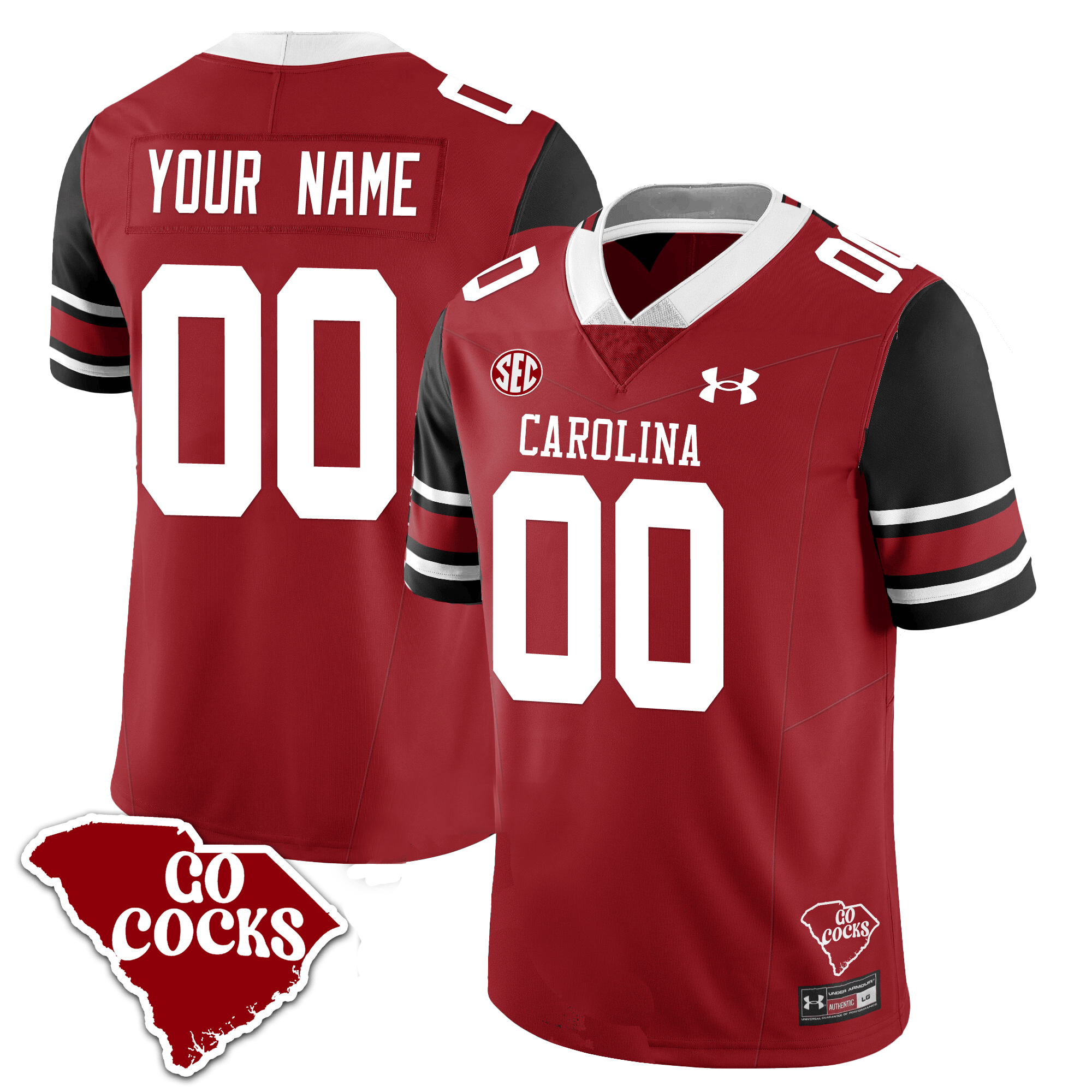 Custom Gender/Name Gamecocks 2024 Vapor Limited Jersey – All Stitched