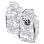 Tennessee Titans 2024 Salute to Service Pullover Hoodie – Arctic Camo