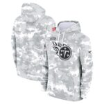 Tennessee Titans 2024 Salute to Service Pullover Hoodie – Arctic Camo