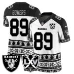 Men’s Raiders 2024 Christmas Vapor Limited Jersey 409VTTLJS034