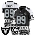 Men’s Raiders 2024 Christmas Vapor Limited Jersey 409VTTLJS034