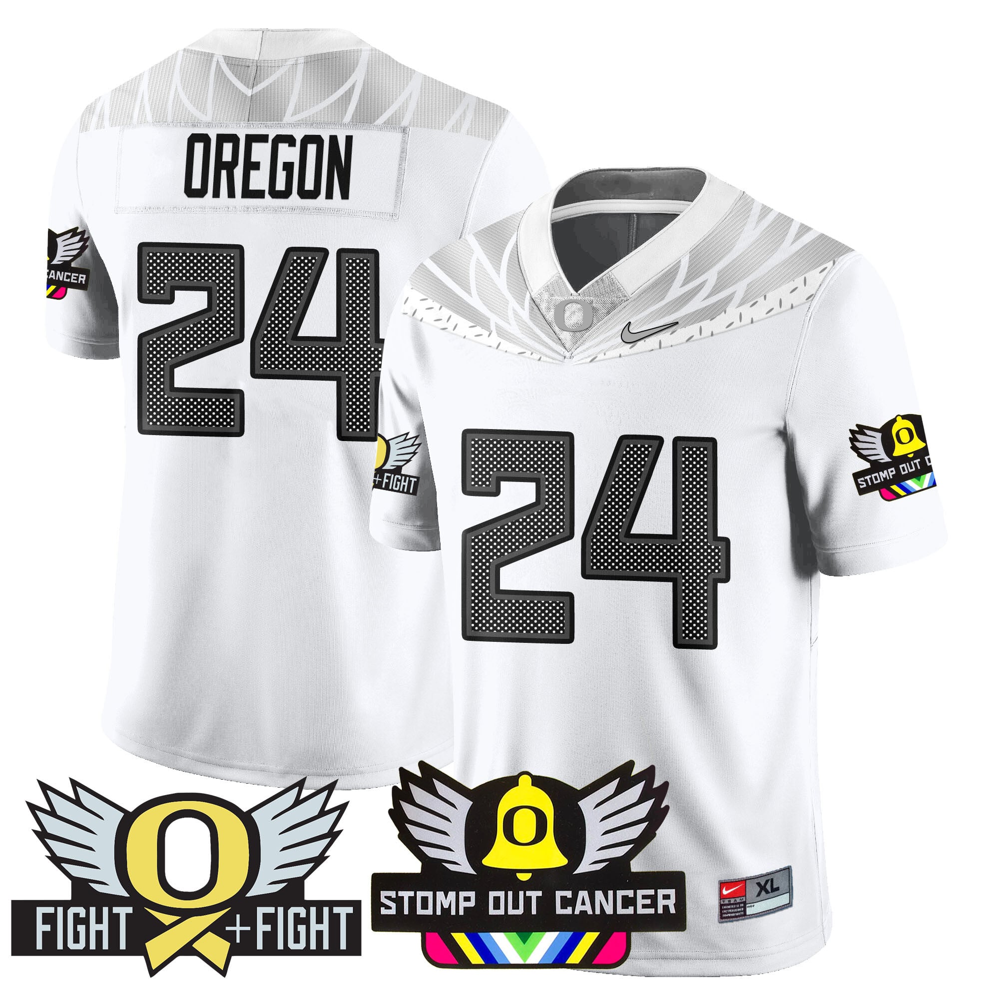 Men’s Oregon Ducks Alternate Vapor Limited Jersey – All Stitched 410VTTLJS001