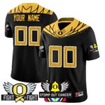 Custom Name/Gender Oregon Ducks Alternate Vapor Limited Jersey – All Stitched 410VTTLJS001