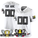 Custom Name/Gender Oregon Ducks Alternate Vapor Limited Jersey – All Stitched 410VTTLJS001