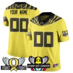 Custom Name/Gender Oregon Ducks Alternate Vapor Limited Jersey – All Stitched 410VTTLJS001