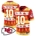 Men’s Chiefs 2024 Christmas Vapor Limited Jersey N1 – Printed 410VTTLJS002