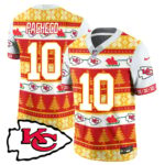 Men’s Chiefs 2024 Christmas Vapor Limited Jersey N1 – Printed 410VTTLJS002