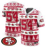 Men’s 49ers 2024 Christmas Vapor Limited Jersey – 410VTHNJS009