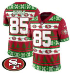 Men’s 49ers 2024 Christmas Vapor Limited Jersey – 410VTHNJS009