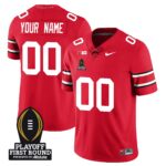 Ohio State Buckeyes Football – Playoff First Round Patch – All Stitched
