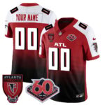 Custom Gender/Name Atlanta Falcons 60th Season Vapor Limited Jersey – All Stitched