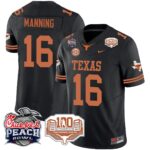 Men’s Texas Longhorns 2024 Chick-fil-A Peach Bowl Jersey – All Stitched