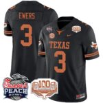 Men’s Texas Longhorns 2024 Chick-fil-A Peach Bowl Jersey – All Stitched