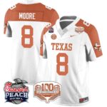 Men’s Texas Longhorns 2024 Chick-fil-A Peach Bowl Jersey – All Stitched