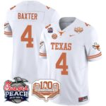 Men’s Texas Longhorns 2024 Chick-fil-A Peach Bowl Jersey – All Stitched