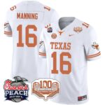 Men’s Texas Longhorns 2024 Chick-fil-A Peach Bowl Jersey – All Stitched