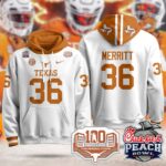 Texas Longhorns 2024 Chick-fil-A Peach Bowl Hoodie – All Stitched