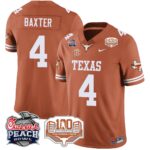 Men’s Texas Longhorns 2024 Chick-fil-A Peach Bowl Jersey – All Stitched