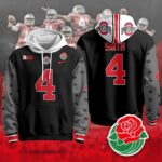 Ohio State Buckeyes 2024 Rose Bowl Hoodie – All Stitched