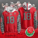 Ohio State Buckeyes 2024 Rose Bowl Hoodie – All Stitched