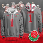 Ohio State Buckeyes 2024 Rose Bowl Hoodie – All Stitched