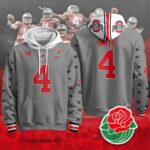 Ohio State Buckeyes 2024 Rose Bowl Hoodie – All Stitched