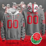 Custom Ohio State Buckeyes 2024 Rose Bowl Hoodie – All Stitched