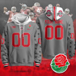 Custom Ohio State Buckeyes 2024 Rose Bowl Hoodie – All Stitched