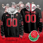 Custom Ohio State Buckeyes 2024 Rose Bowl Hoodie – All Stitched