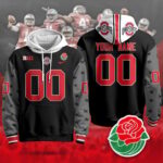Custom Ohio State Buckeyes 2024 Rose Bowl Hoodie – All Stitched