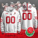 Custom Ohio State Buckeyes 2024 Rose Bowl Hoodie – All Stitched