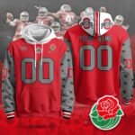 Custom Ohio State Buckeyes 2024 Rose Bowl Hoodie – All Stitched
