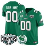 Custom Philadelphia Eagles 2024 NFC East Division Champions Jersey – All Stitched