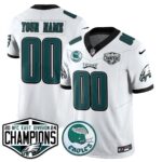 Custom Philadelphia Eagles 2024 NFC East Division Champions Jersey – All Stitched