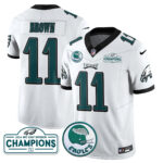 Men’s Philadelphia Eagles 2024 NFC East Division Champions Jersey N2 – All Stitched