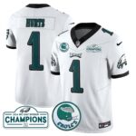 Men’s Philadelphia Eagles 2024 NFC East Division Champions Jersey N2 – All Stitched